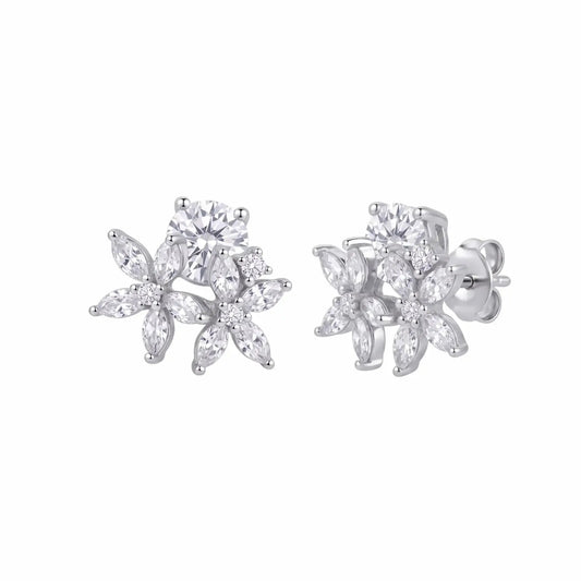 Twin Blossom Stud Earring - My Store