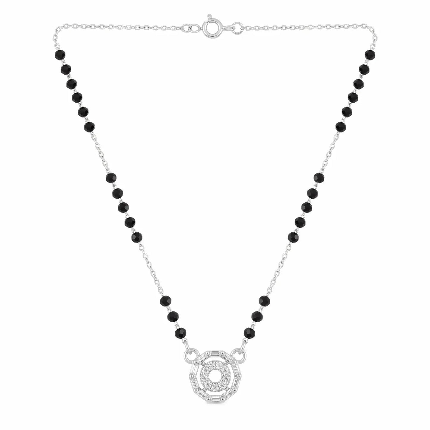 Aurelia Geometric Halo Mangalsutra - My Store