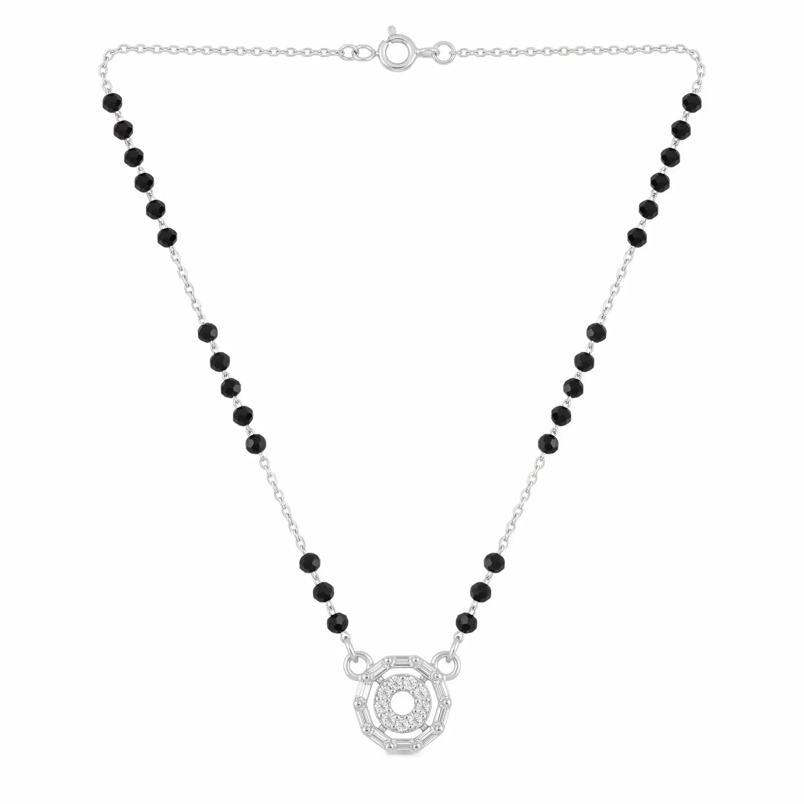 Aurelia Geometric Halo Mangalsutra - My Store