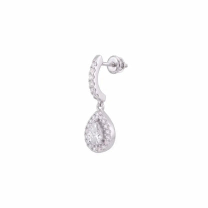 Aurora Pear CZ Drop Earring - My Store