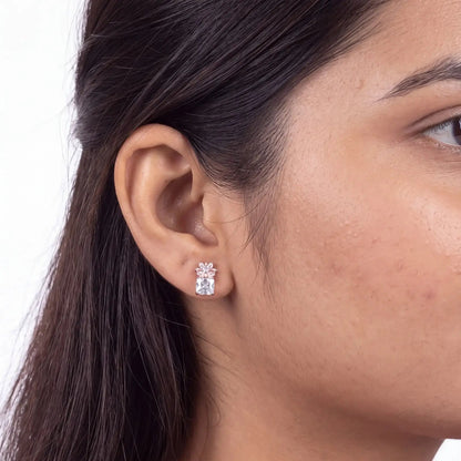 Daisy Bloom Solitaire Earring - My Store