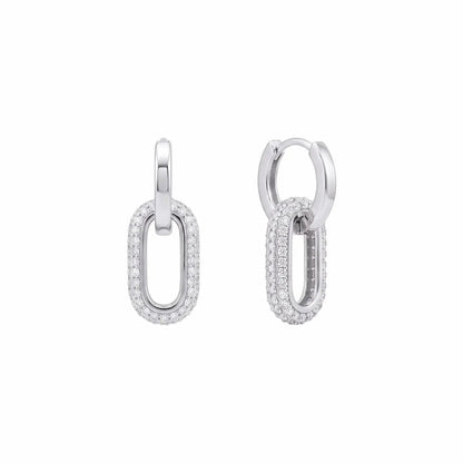 Elara Link Huggie Earring - My Store