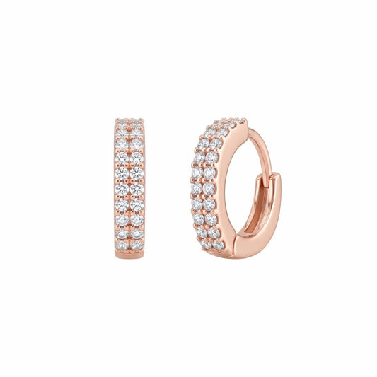 Luna Pave Hoop Earring - My Store