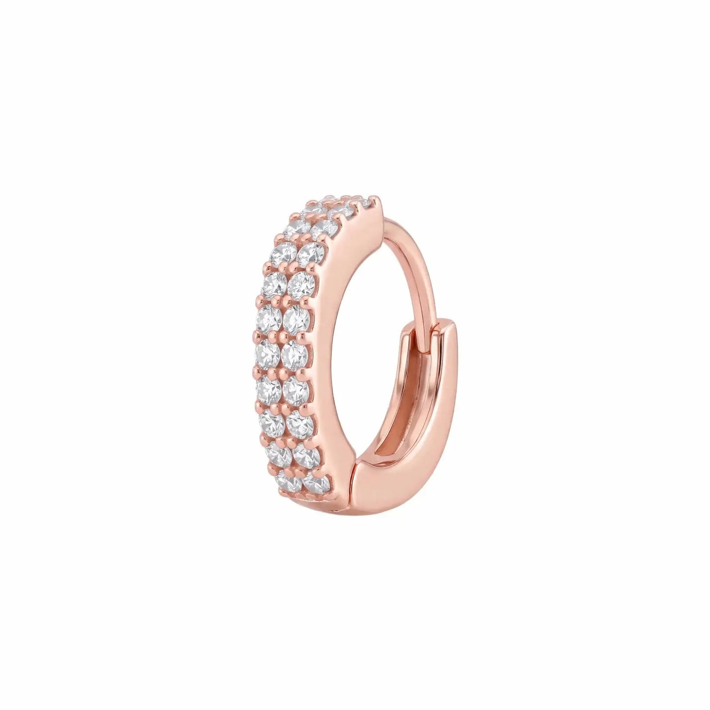 Luna Pave Hoop Earring - My Store