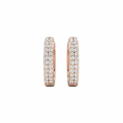 Luna Pave Hoop Earring - My Store