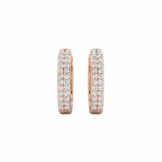 Luna Pave Hoop Earring - My Store