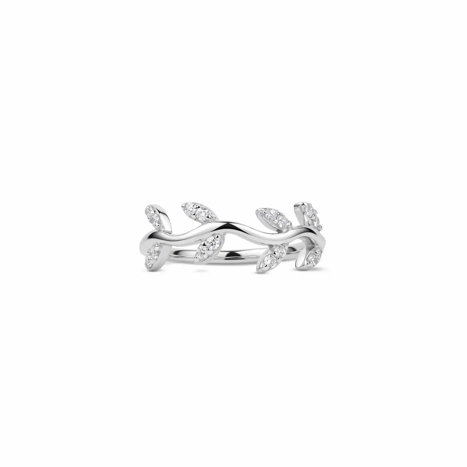 Marquise Leaf Silver Ring - My Store