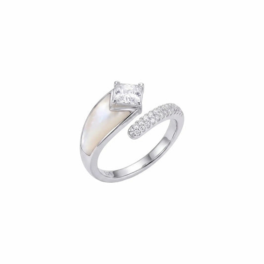MOP & CZ Radiance Adjustable Ring - My Store