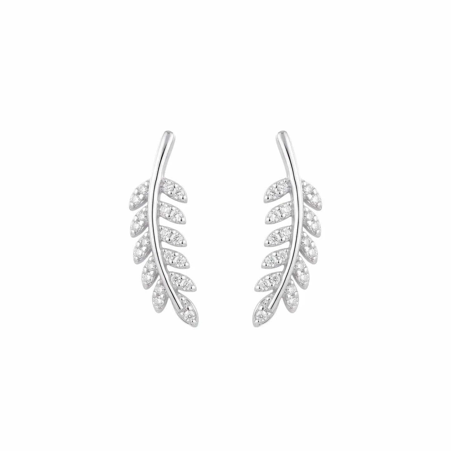 Radiant Leaf Climber Earring - My Store