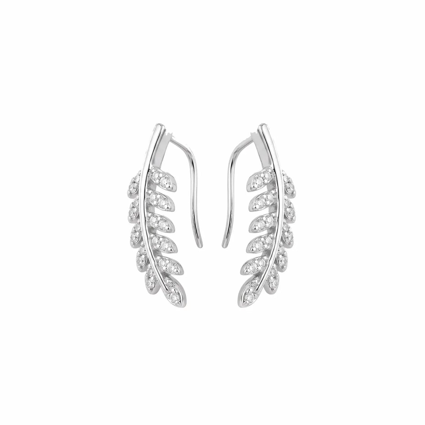 Radiant Leaf Climber Earring - My Store