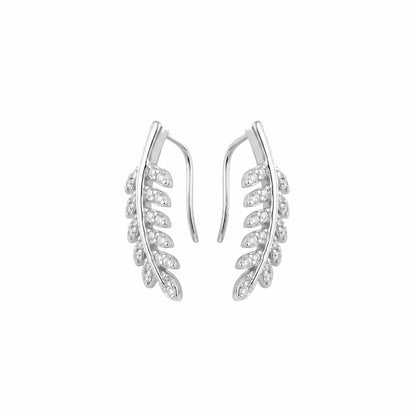 Radiant Leaf Climber Earring - My Store