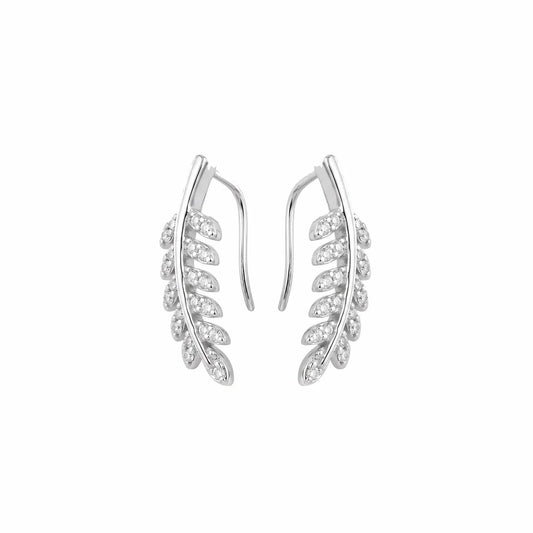 Radiant Leaf Climber Earring - My Store