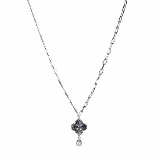 Royal Clover Pearl Pendant - My Store