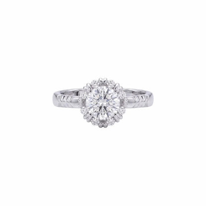 Starlight Solitaire Adjustable Ring - My Store