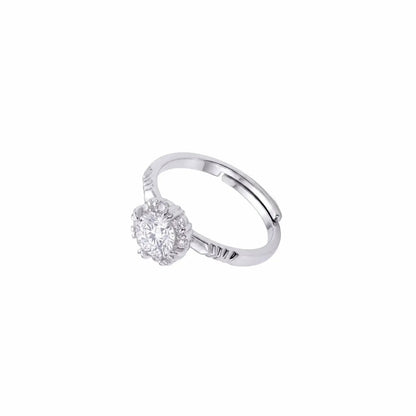 Starlight Solitaire Adjustable Ring - My Store