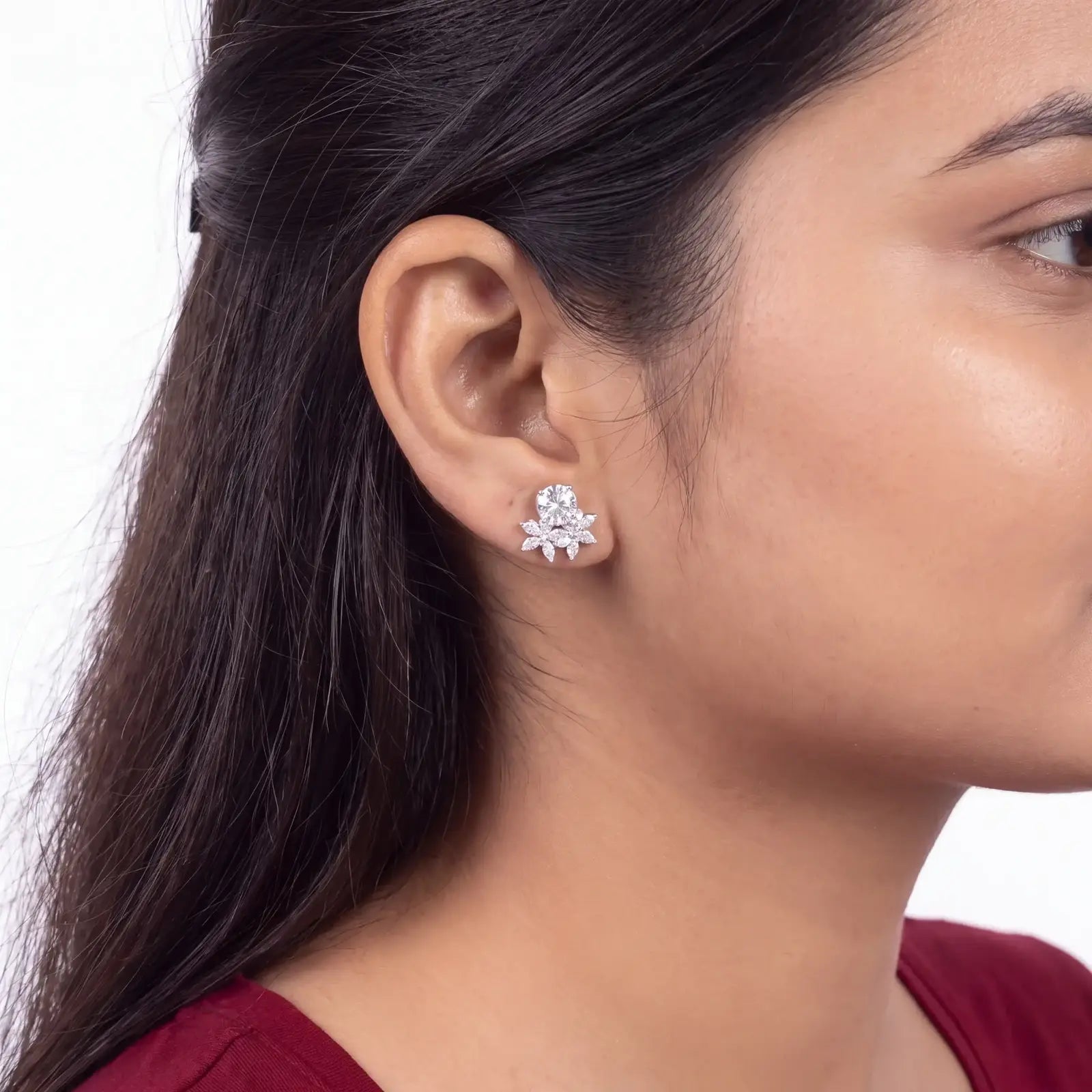 Twin Blossom Stud Earring - My Store
