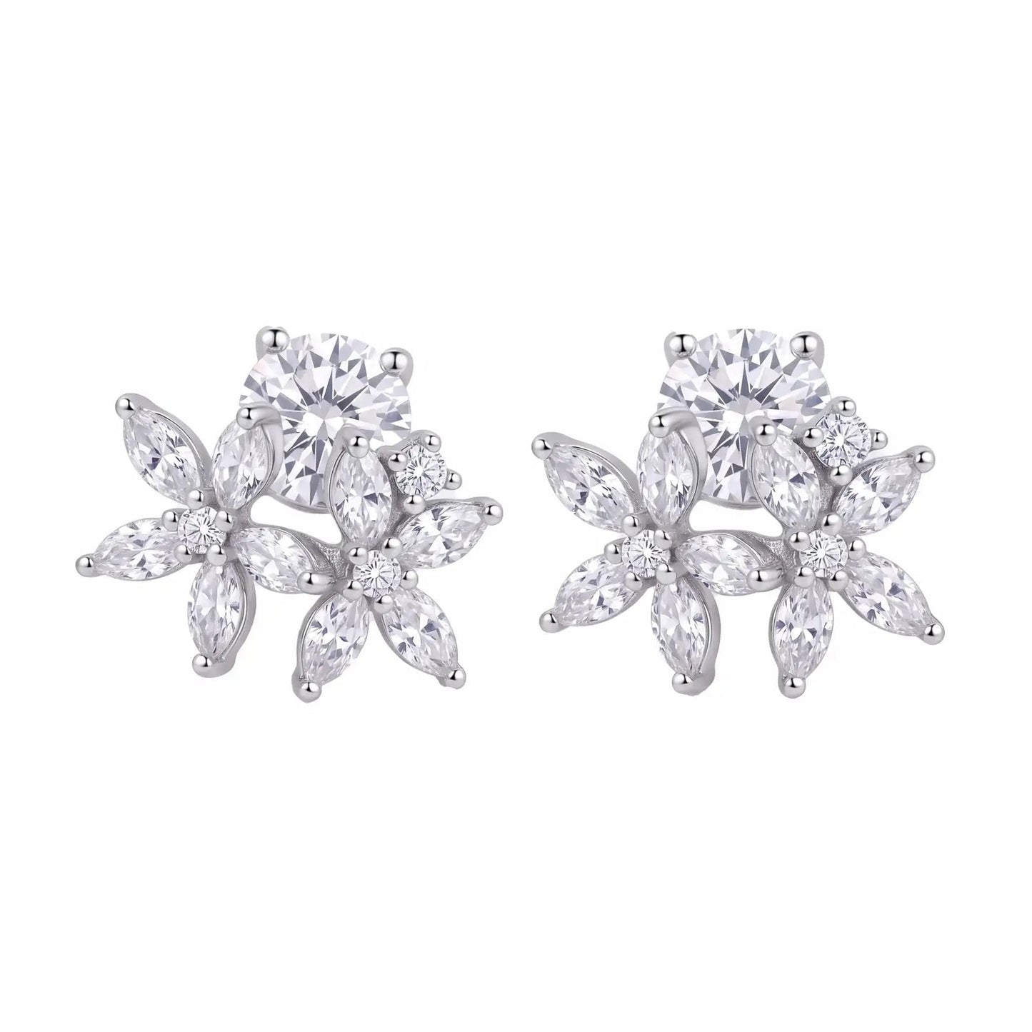 Twin Blossom Stud Earring - My Store