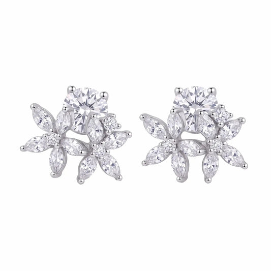 Twin Blossom Stud Earring - My Store