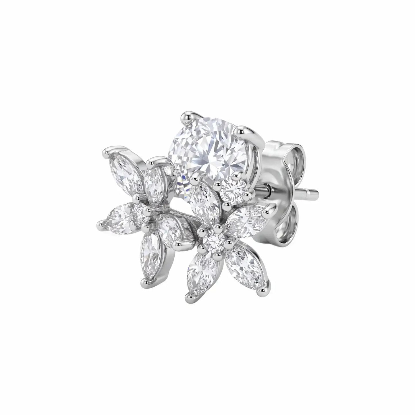 Twin Blossom Stud Earring - My Store