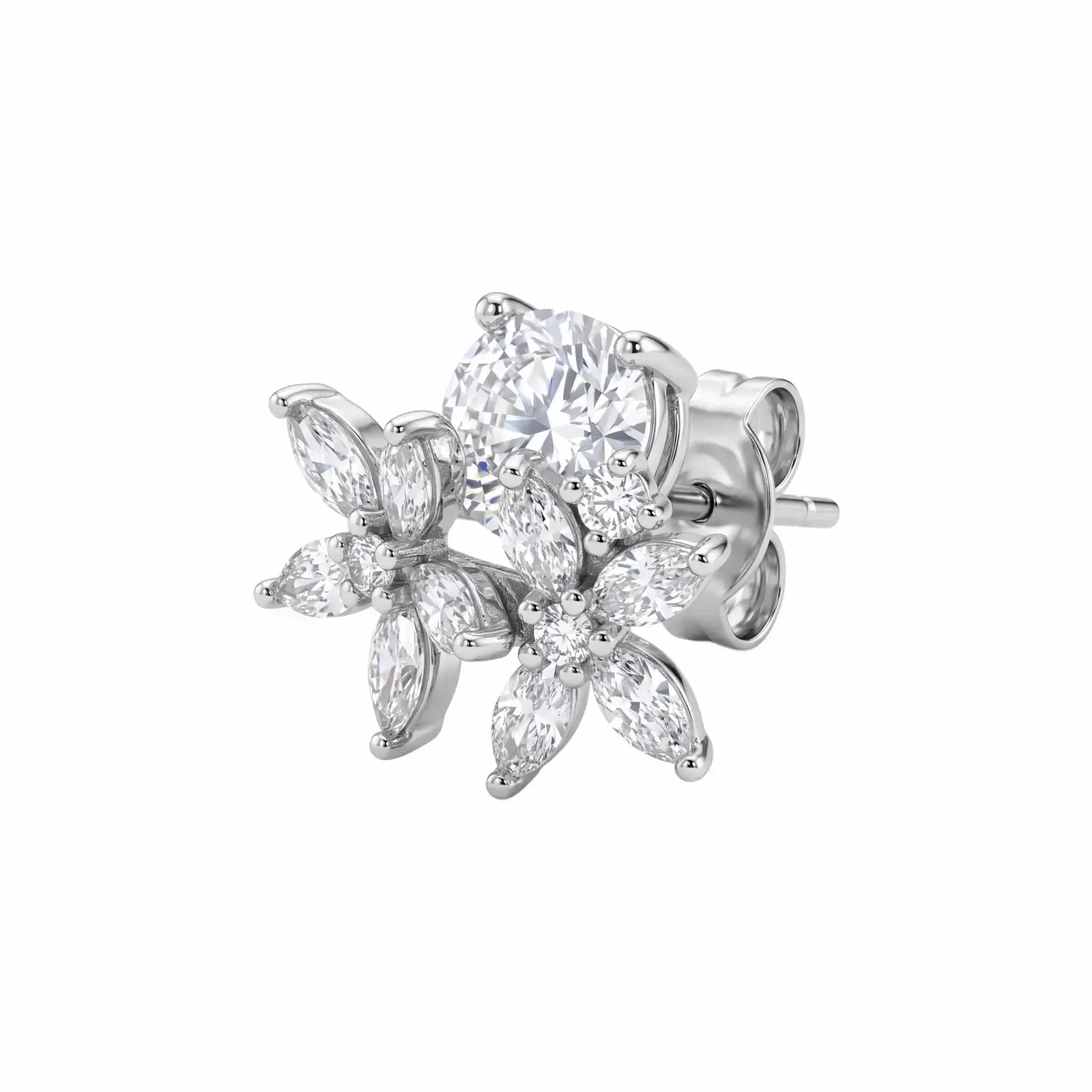 Twin Blossom Stud Earring - My Store